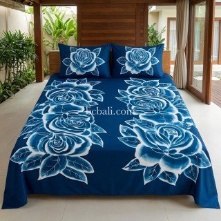 New Design Rayon Bedsheet Hand Painted Handmade in Bali